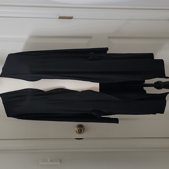 32 Degree Heat Size L/XL Black Open Cardigan / Wrap with Pockets, NEW with Tag - Picture 1 of 13